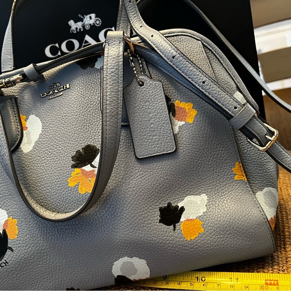 Blue Coach satchel - Picture 4 of 9